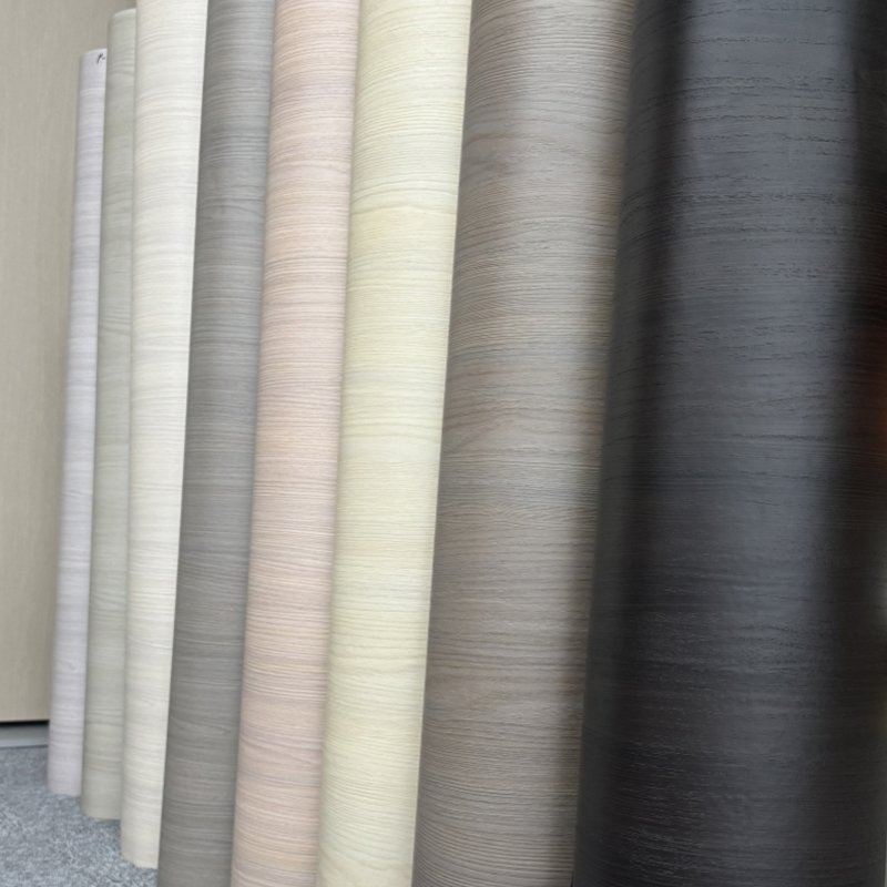 ฟิล์มตกแต่ง PVC ป้องกันรอยขีดข่วนลายไม้