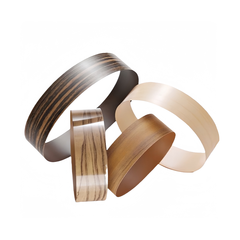 แถบขอบพีวีซีลายไม้